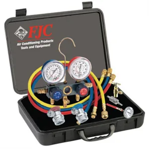 FJC R134a Alum Manifold Set