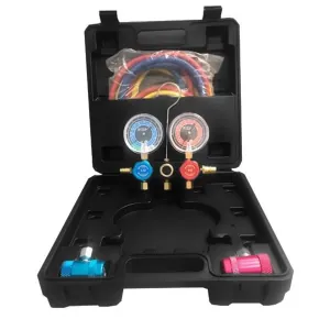 FJC R-1234yf Aluminum Manifold Gauge Set