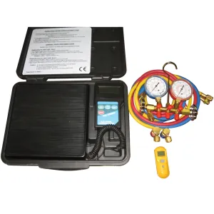 FJC A/C ELECTRONIC SCALE/GAUGE/THERM KIT