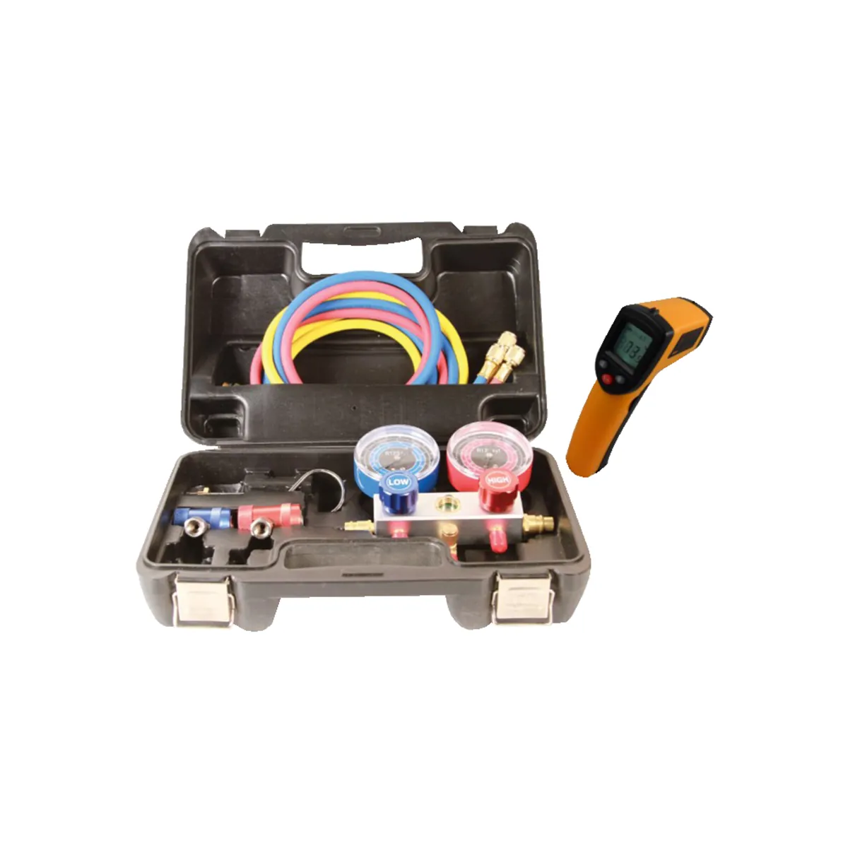 FJC R1234yf Manifold set with FREE Thermometer