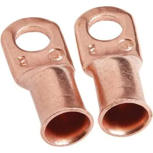 Lug for Number 2 Cable, 5/16 in Stud, PremCopper