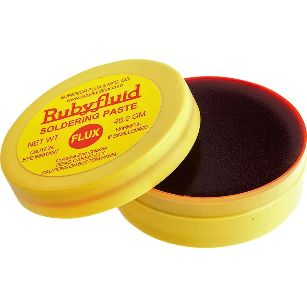 Water Soluble Paste Flux, Rubyfluid, 2 Ounce