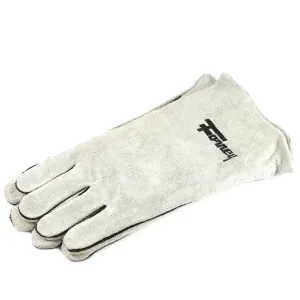 Forney Industries Gray Leather Welding Gloves (Men's L)