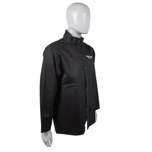 Forney Industries Flame Retardant Light-Duty Welding Jacket, Size L