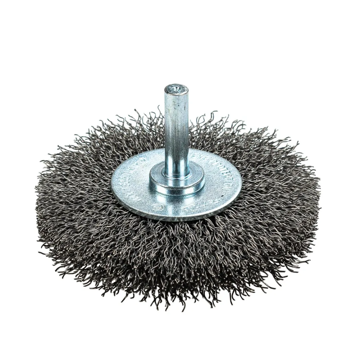 Forney Industries Command PRO Wire Wheel, Crimped, 3 in x .014 in x 1/4 in Shank