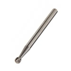 Forney Industries Tungsten Carbide Burr, 1/8 in Ball Shaped (SD-42)