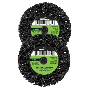 Forney Industries Quick Change Stripping Disc, 2 in (2-Pack of Forney 71954)