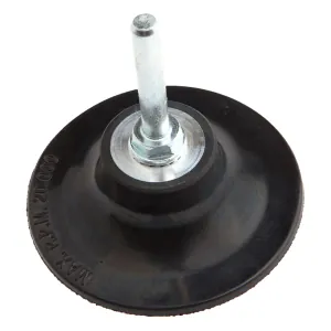 Forney Industries Quick Change Backing Pad, 3 in
