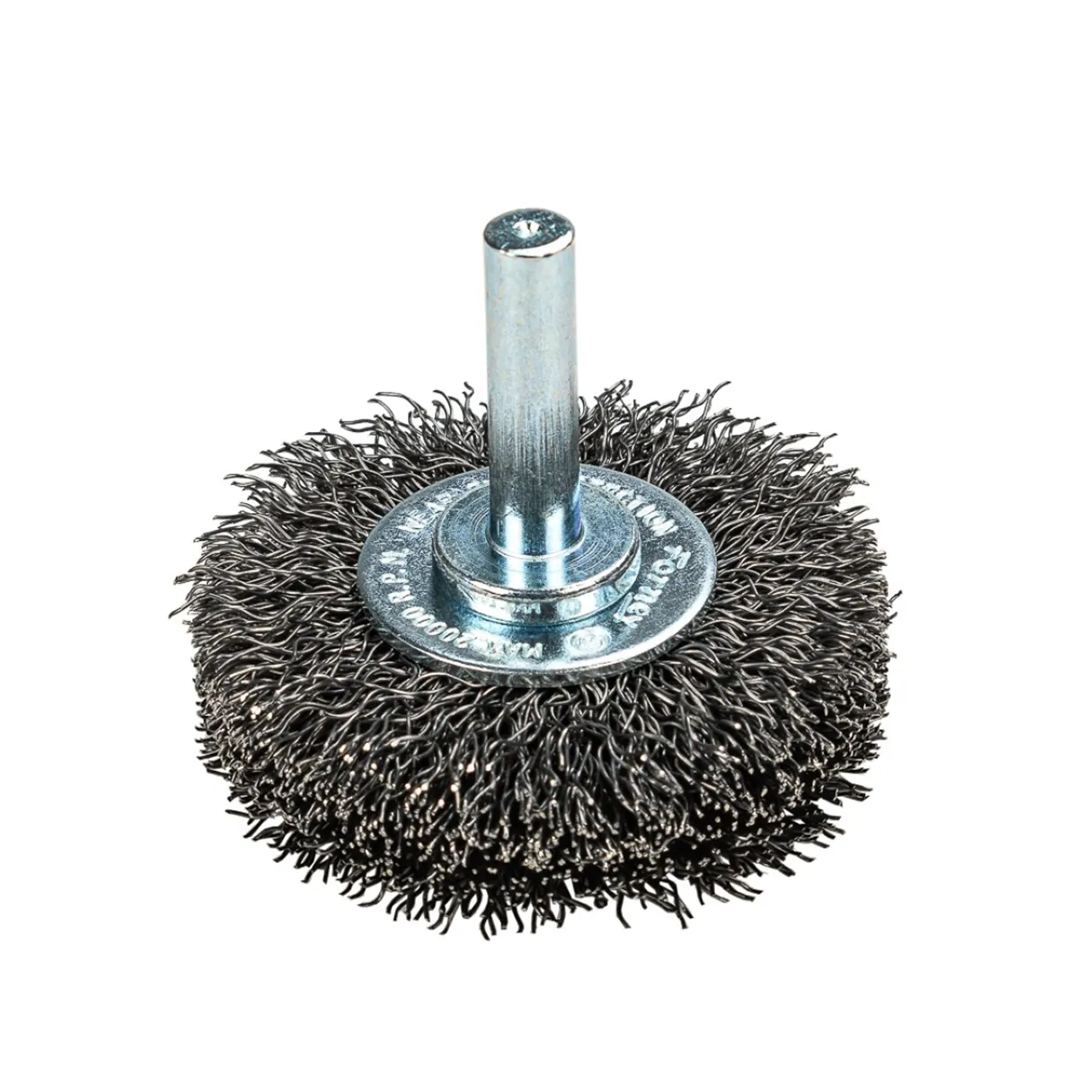 Forney Industries Command PRO Wire Wheel Crimped, 2 in x .014 in x 1/4 in Shank, Bulk
