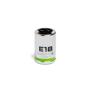 Grip Edge Tools 3/8" Dr RPT E-Star Socket E18