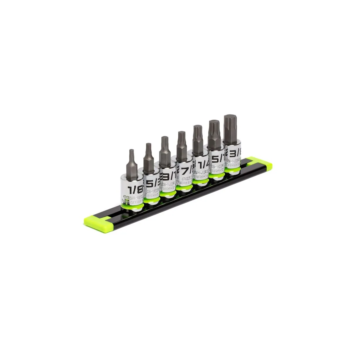 Grip Edge Tools 7-PC 3/8'' Dr Short SAE RPT Hex Driver Set