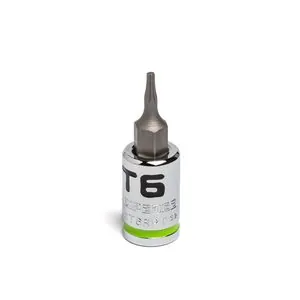 Grip Edge Tools 1/4" Dr RPT Star Bit Socket T6