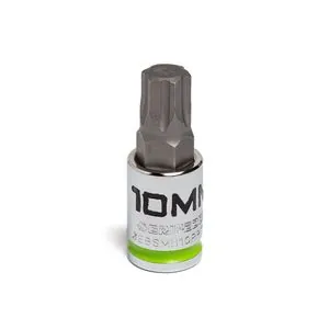 Grip Edge Tools 10mm 3/8" Dr Short RPT Hex Bit Socket