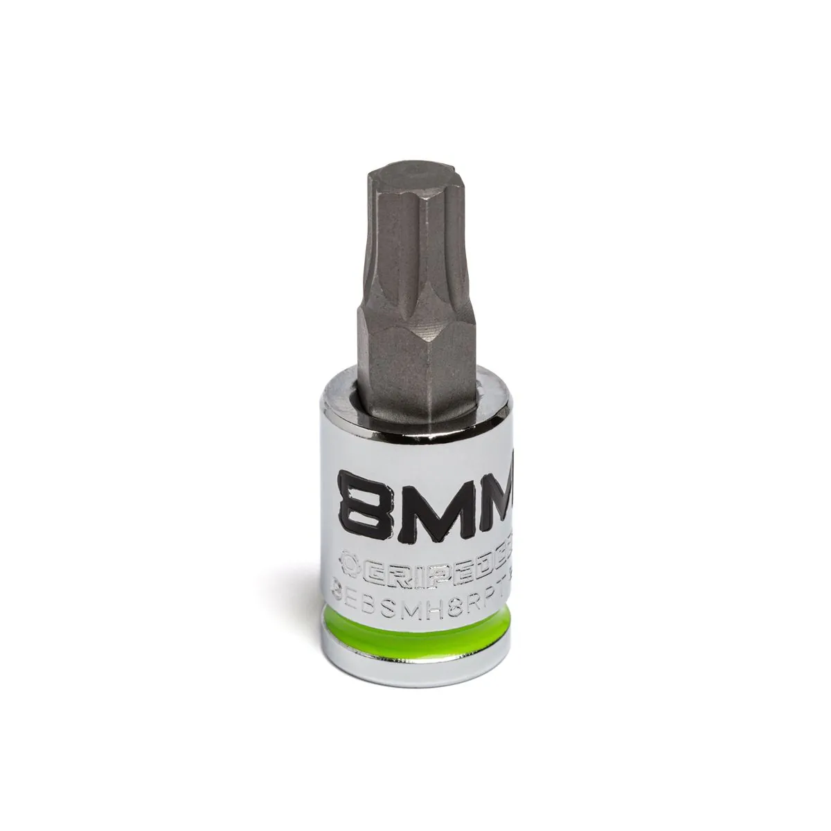 Grip Edge Tools 8mm 3/8" Dr Short RPT Hex Bit Socket