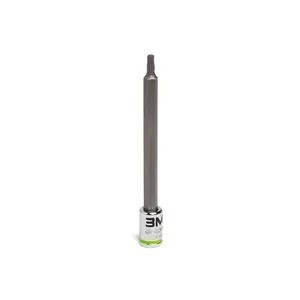 Grip Edge Tools 3mm 1/4" Dr Long RPT Hex bit socket