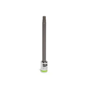 Grip Edge Tools 5mm 1/4" Dr Long RPT Hex bit socket