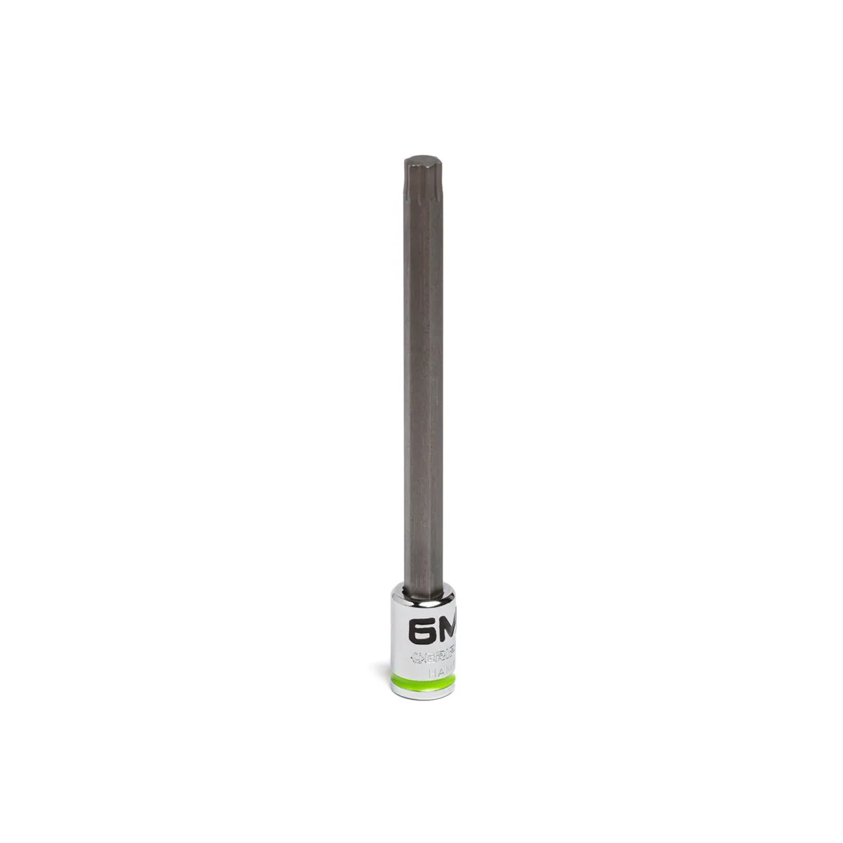Grip Edge Tools 6mm 1/4" Dr Long RPT Hex bit socket