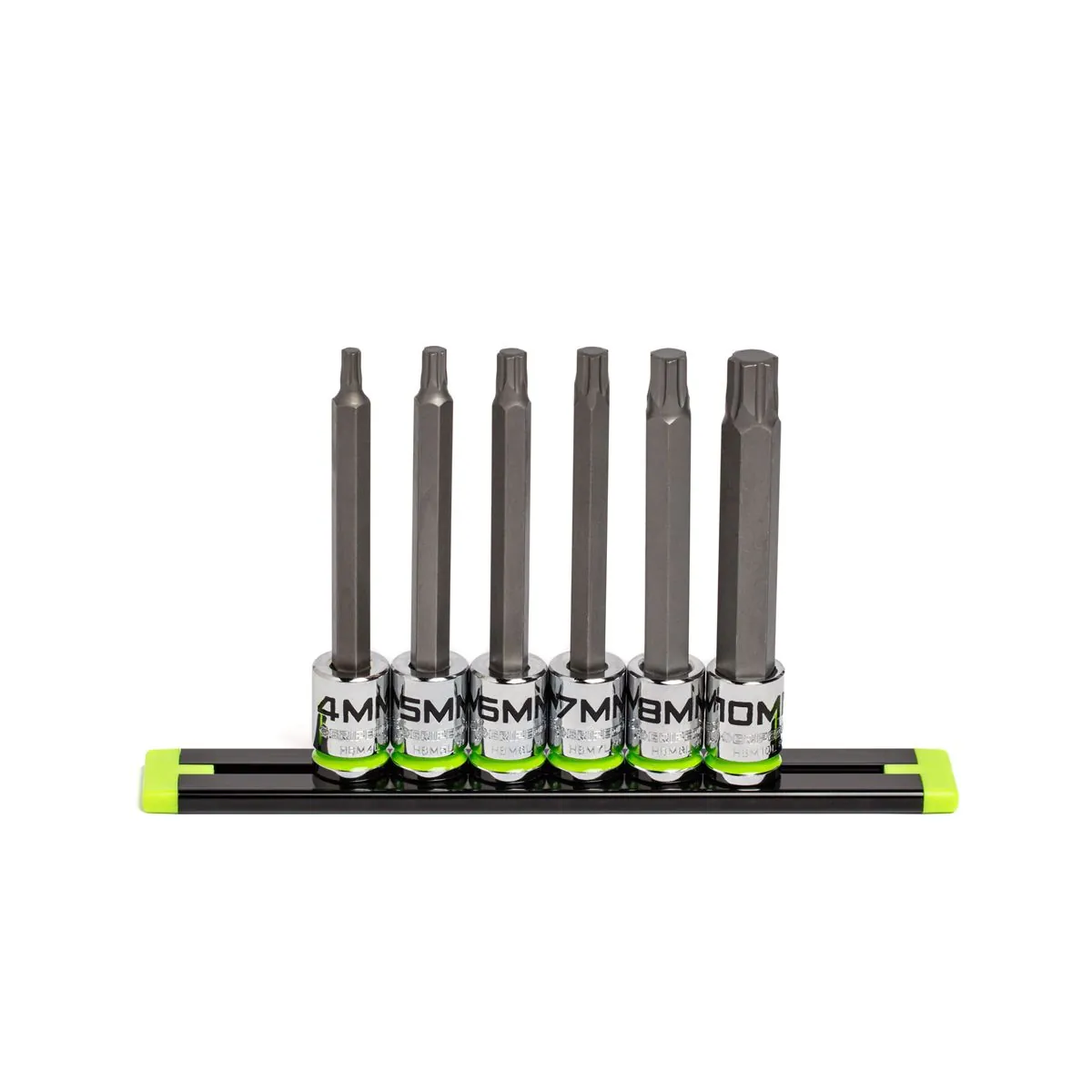 Grip Edge Tools 6-PC 3/8'' Dr Long Metric RPT Hex Driver Set