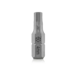Grip Edge Tools 1/4" Hex Dr RPT Hex Bit - 4mm
