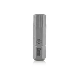 Grip Edge Tools 1/4" Hex Dr RPT Hex Bit - 6mm