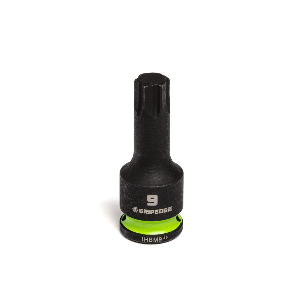 Grip Edge Tools 9mm 3/8" Dr short Impact RPT Hex bit socket