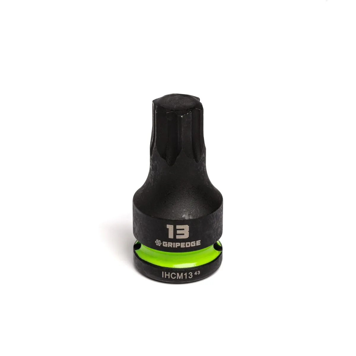 Grip Edge Tools 13mm 1/2" Dr short Impact RPT Hex bit socket
