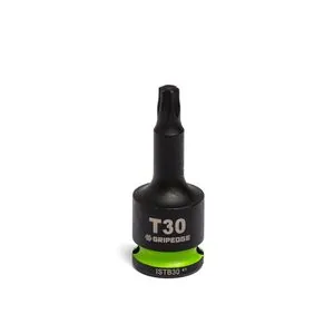 Grip Edge Tools 3/8" Dr RPT Impact Star Bit Socket T30