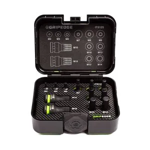 Grip Edge Tools 12-PC RPT 1/4, 3/8 & 1/2" Drive Standard Impact Triple Square Driver Set