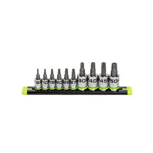 Grip Edge Tools 10 Piece RPT Security Star Driver Set