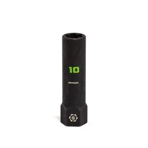 Grip Edge Tools 10mm 1/4" Dr RPT socket extractor with FORS (deep length)