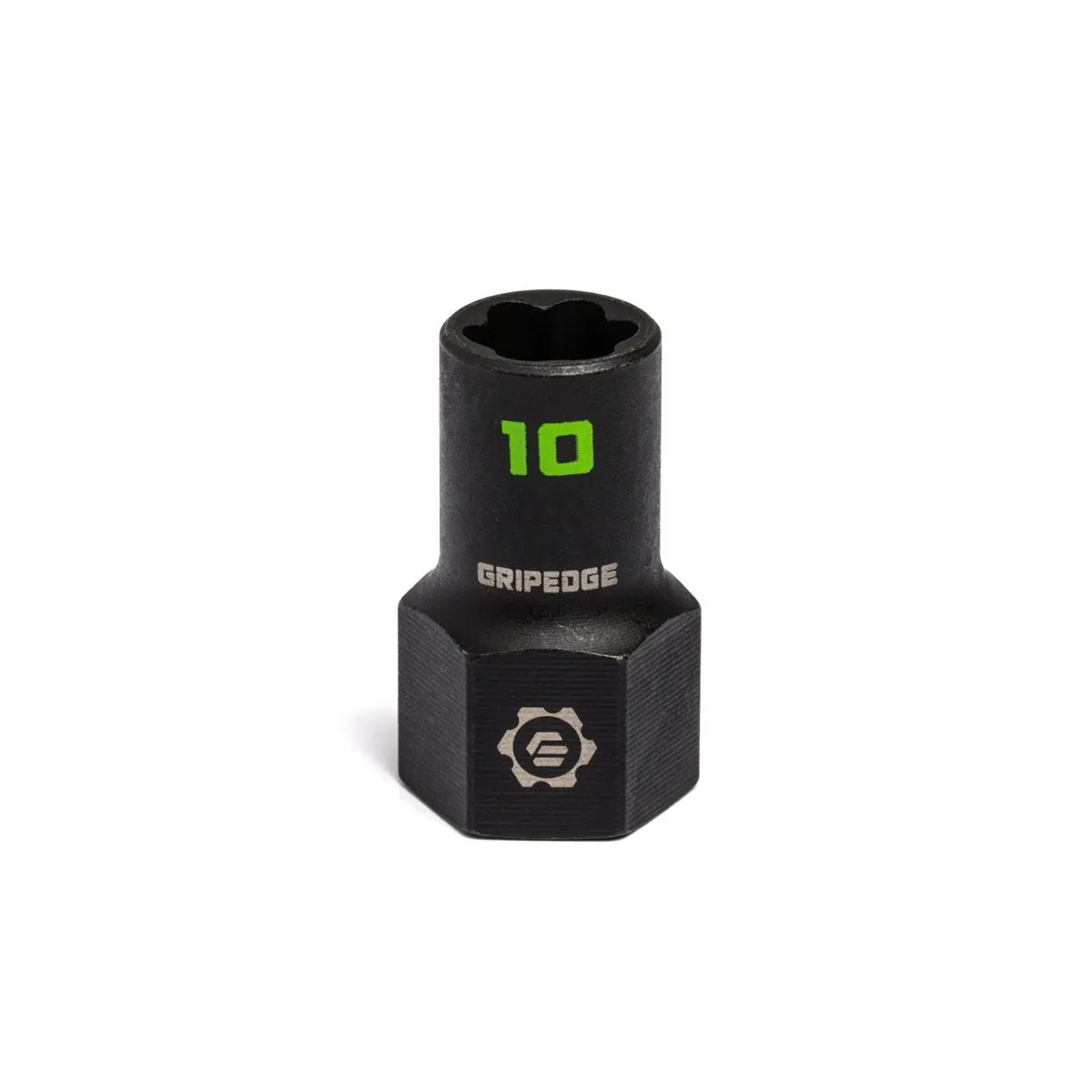 Grip Edge Tools 10mm 3/8" Dr RPT Socket Extractor with FORS (Standard Length)