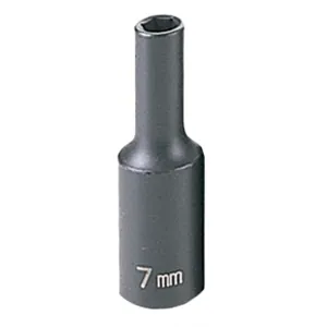 Grey Pneumatic 3/8" Drive x 7mm Deep Socket