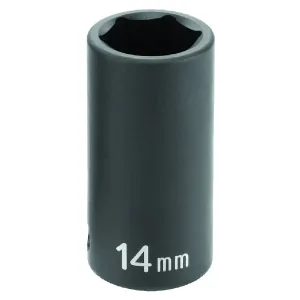 Grey Pneumatic 3/8" Drive x 7mm Semi-Deep Socket