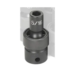 Grey Pneumatic 3/8" Drive x 5/16" Standard Universal Socket