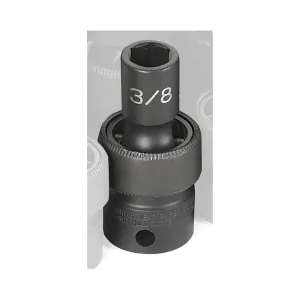 Grey Pneumatic 3/8" Drive x 3/8" Standard Universal Socket