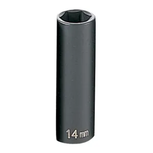 Grey Pneumatic 3/8" Drive x 14mm Deep Socket