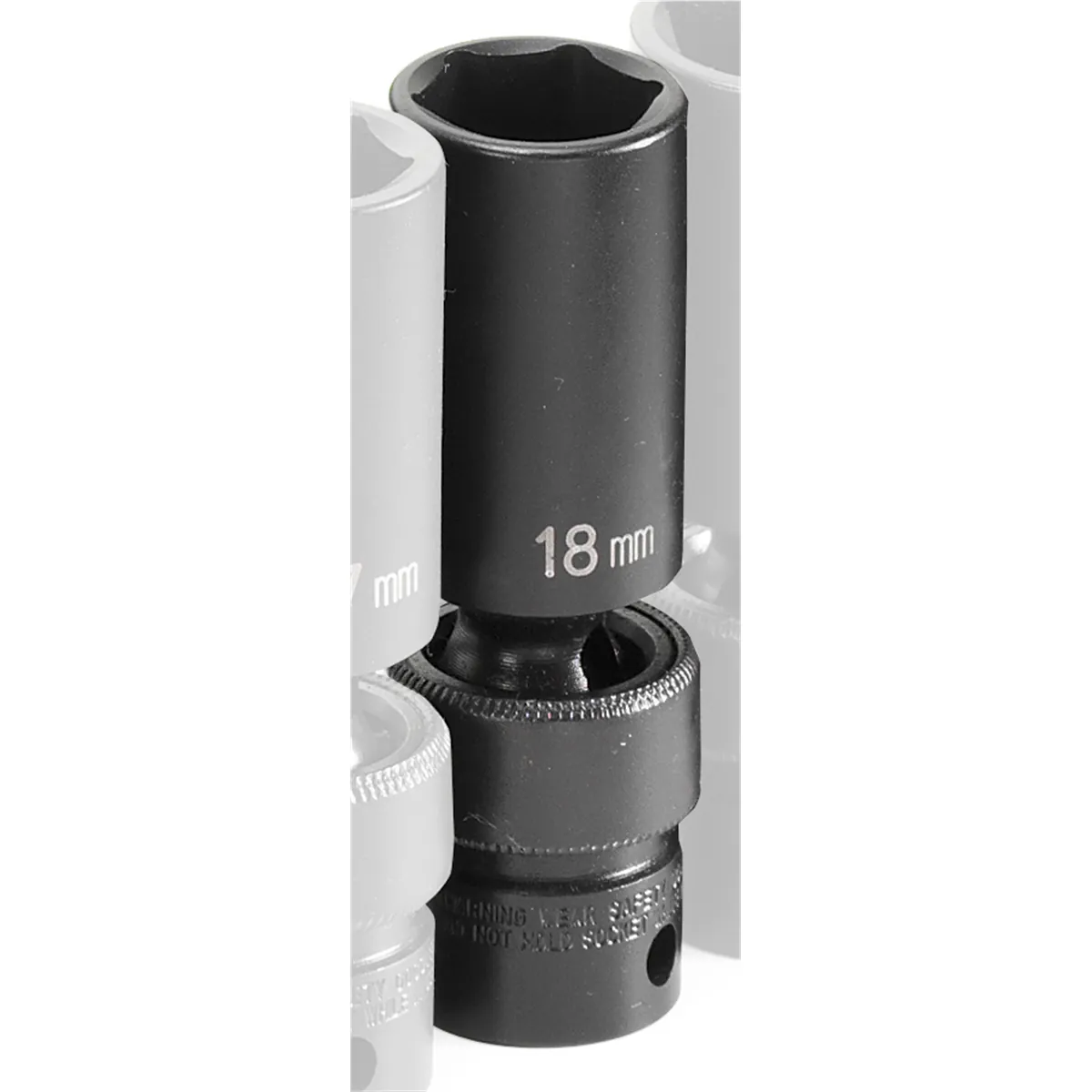 Grey Pneumatic 3/8" Drive x 18mm Deep Universal