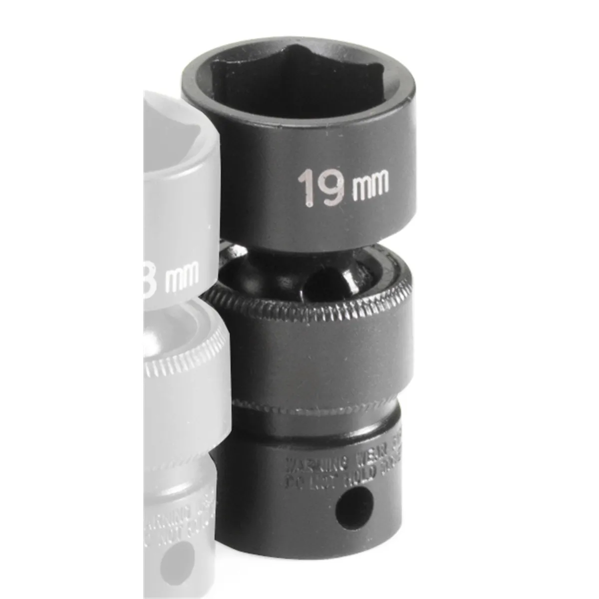 Grey Pneumatic 3/8" Drive x 19mm Standard Universal Socket