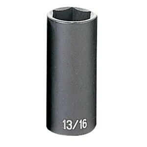 Grey Pneumatic 3/8" Drive x 13/16" Deep Socket