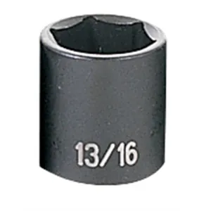 Grey Pneumatic 3/8" Drive x 13/16" Standard Socket