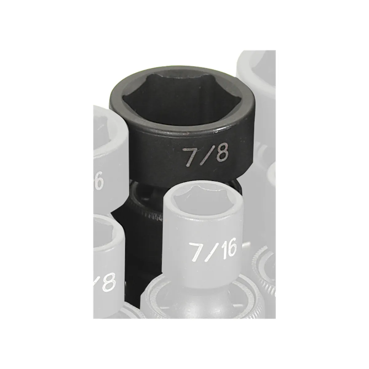 Grey Pneumatic 3/8" Drive x 7/8" Standard Universal Socket