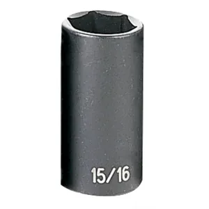 Grey Pneumatic 3/8" Drive x 15/16" Deep Socket