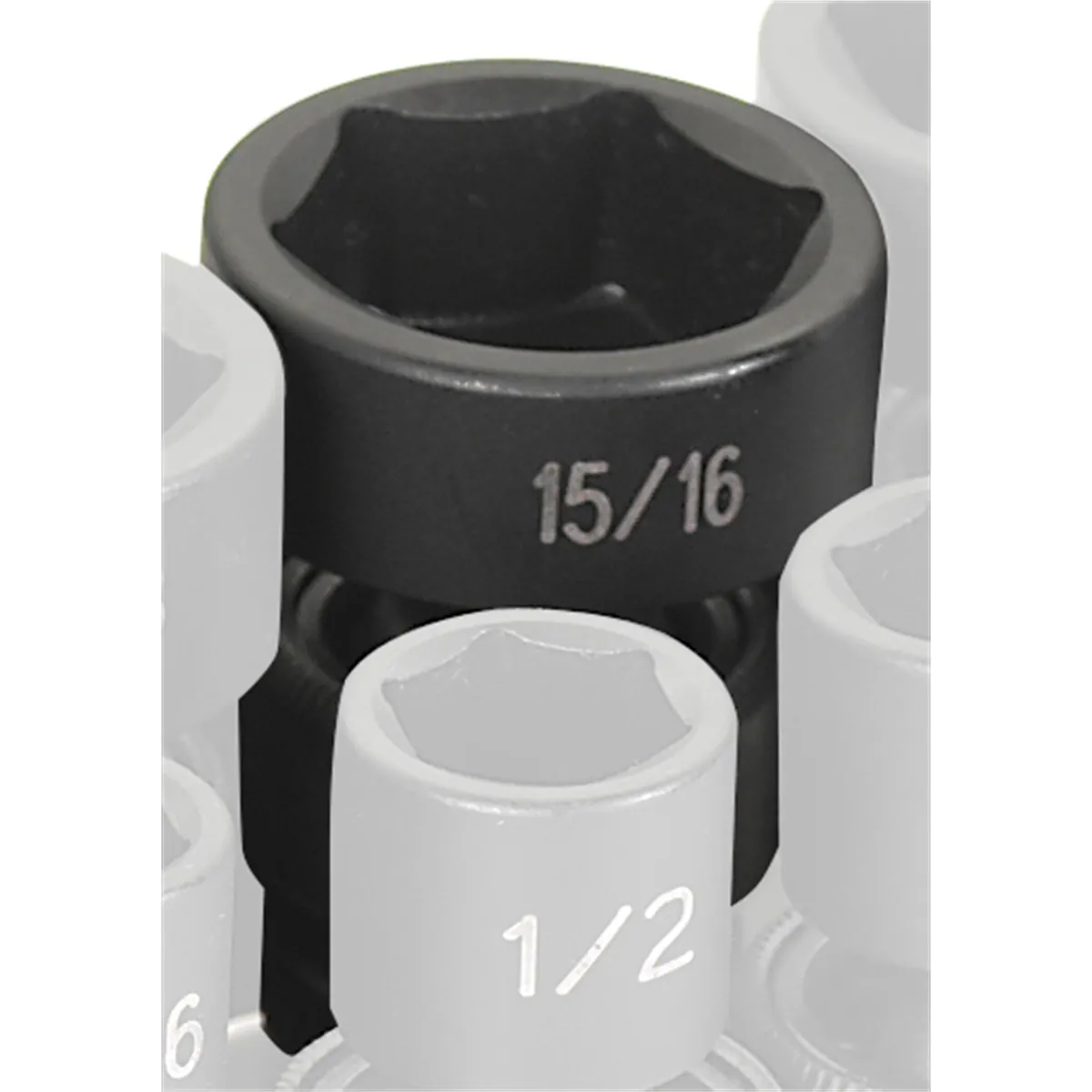 Grey Pneumatic 3/8" Drive x 15/16" Standard Universal Socket