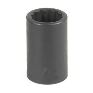 Grey Pneumatic 3/8" Drive x 15mm 12 Point Standard Socket