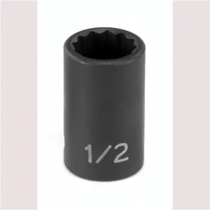 Grey Pneumatic 3/8" Drive x 1/2" 12 Point Standard Socket