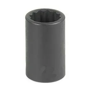 Grey Pneumatic 3/8" Drive x 18mm 12 Point Standard Socket