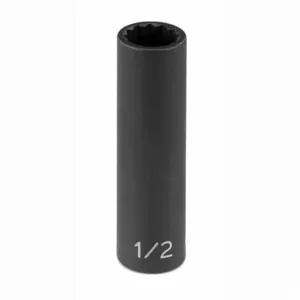 Grey Pneumatic 3/8" Drive x 21mm Deep - 12 Point Socket