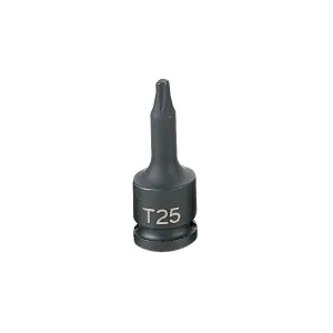 Grey Pneumatic 3/8" Drive x T25 Internal Star Impact Driver
