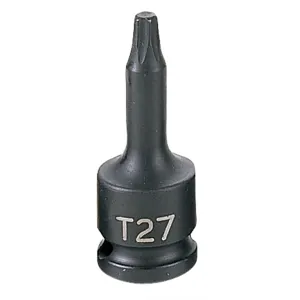Grey Pneumatic 3/8" Drive x T27 Internal Star Impact Driver