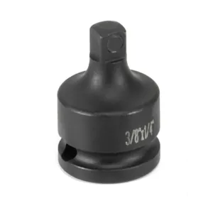 Grey Pneumatic 3/8" Female x 1/4" Male Adapter w/ Locking Pin